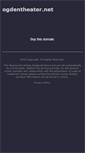 Mobile Screenshot of ogdentheater.net