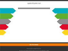 Tablet Screenshot of ogdentheater.net