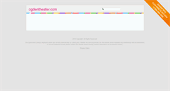 Desktop Screenshot of ogdentheater.com